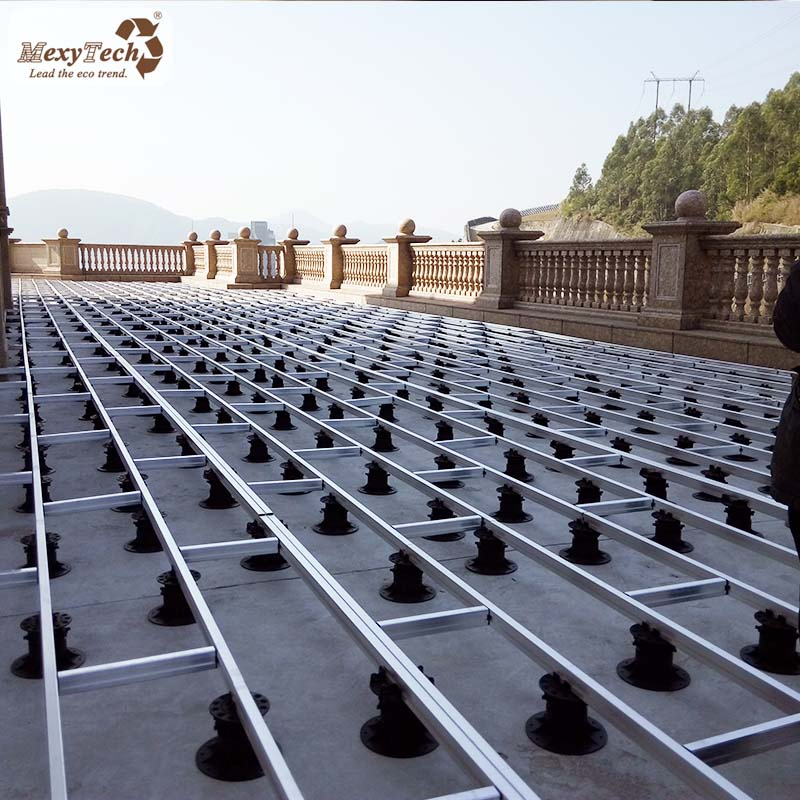 Keel Support for Raising Terrace Decking Adjustable Height Pedestal