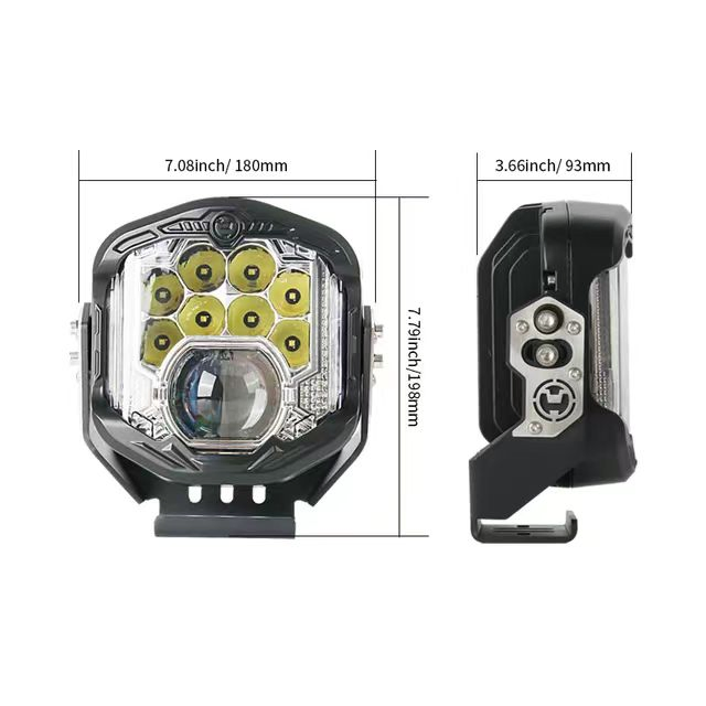 95W High-Performance CREE LED RGB Work Light