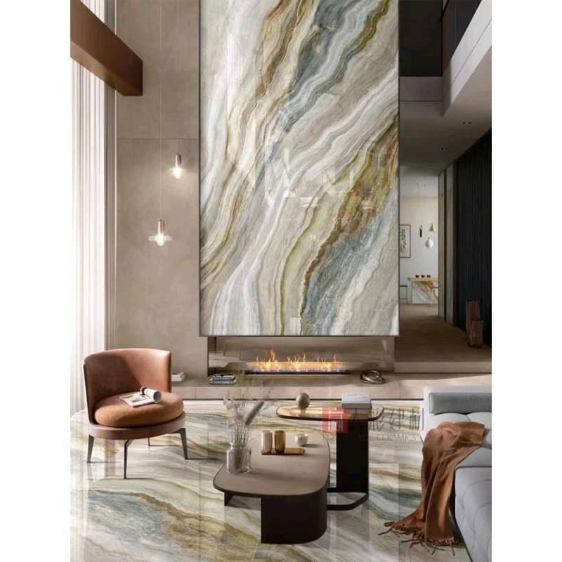 Плитка напольная керамогранит 750x1500 мм под гранит