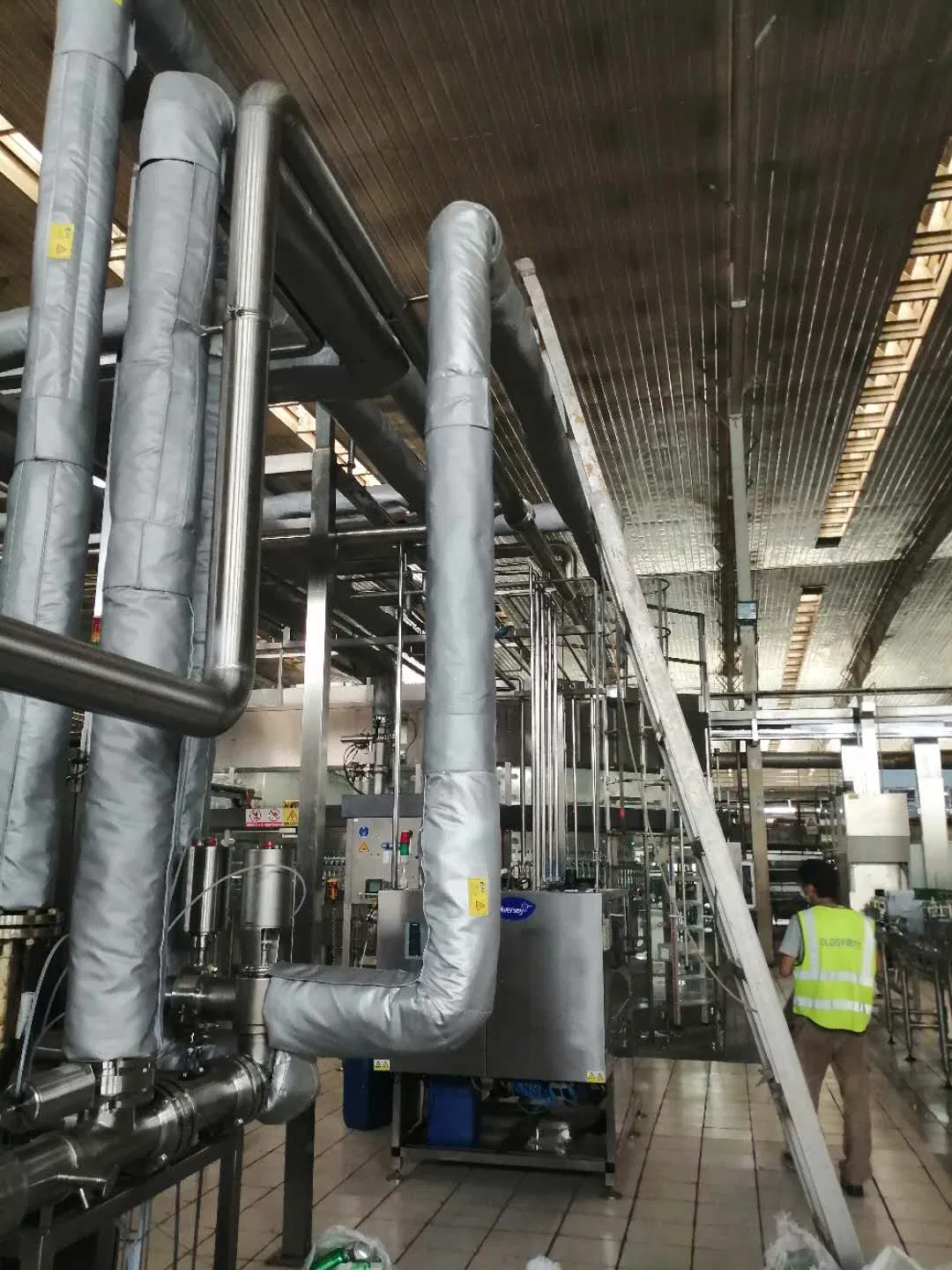 Steel Structure Work Insulation Jacket with High Quality