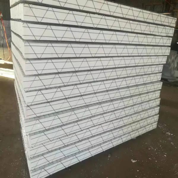 Galvanized 3D Polystyrene EPS Foam Steel Mesh Board