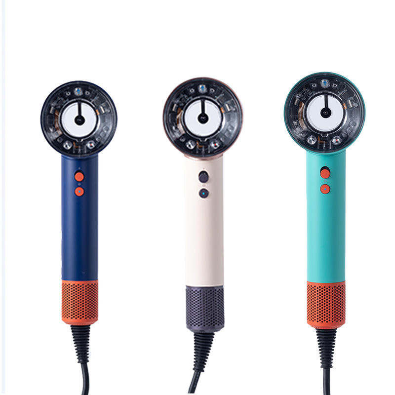 Bladeless Negative Ion Hair Dryer 110, 000 Revolutions Per Minute, 1600 Watts, No Hair Damage, Intelligent Sensor DC