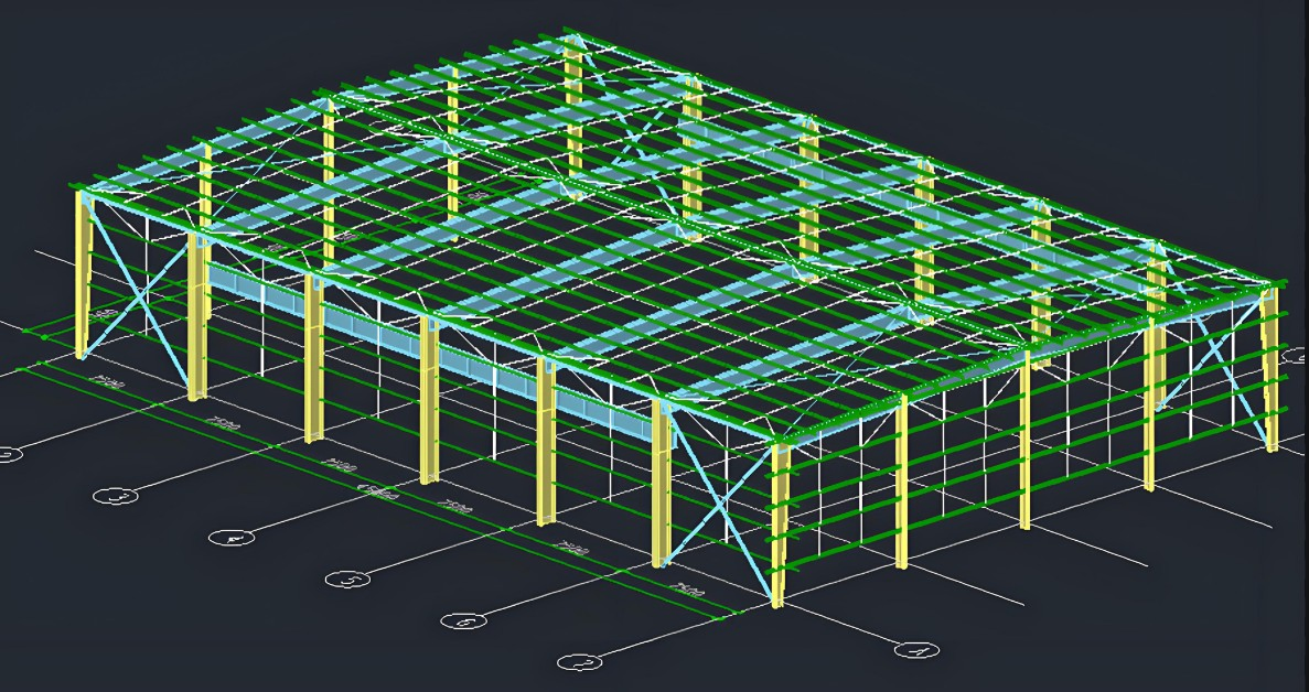 Durable Prefabricated Steel Frame Warehouse: Ideal for Engineering & Logistics Storage