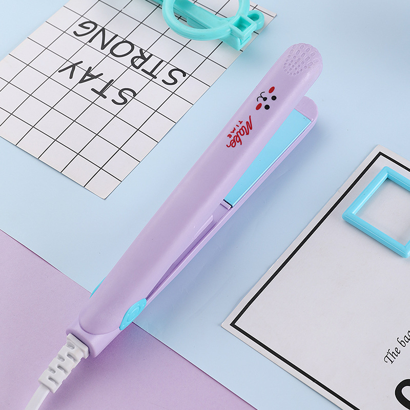 Curling Iron Mini Splint Hair Straightener Straight Curl Dual-Purpose Splint