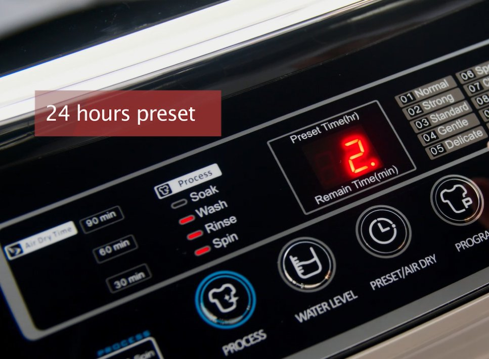 10kg Fully Automatic Top Loading Washing Machine for Effortless Laundry