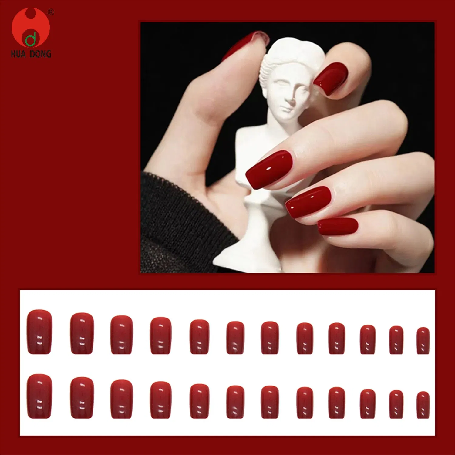 High Quality Wholesale Nail Extensions DIY Beauty Nail Luxury Nail Tips Non-Toxic Nail Tips Quick-Apply Nails Nail Enhancements Artificial Nails Nail Decoration