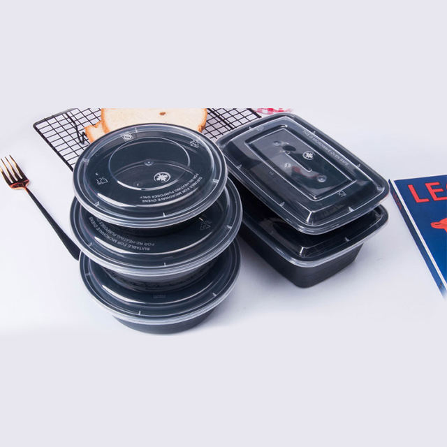 Plastic Food Bowl Disposable Clear Packing Bowl