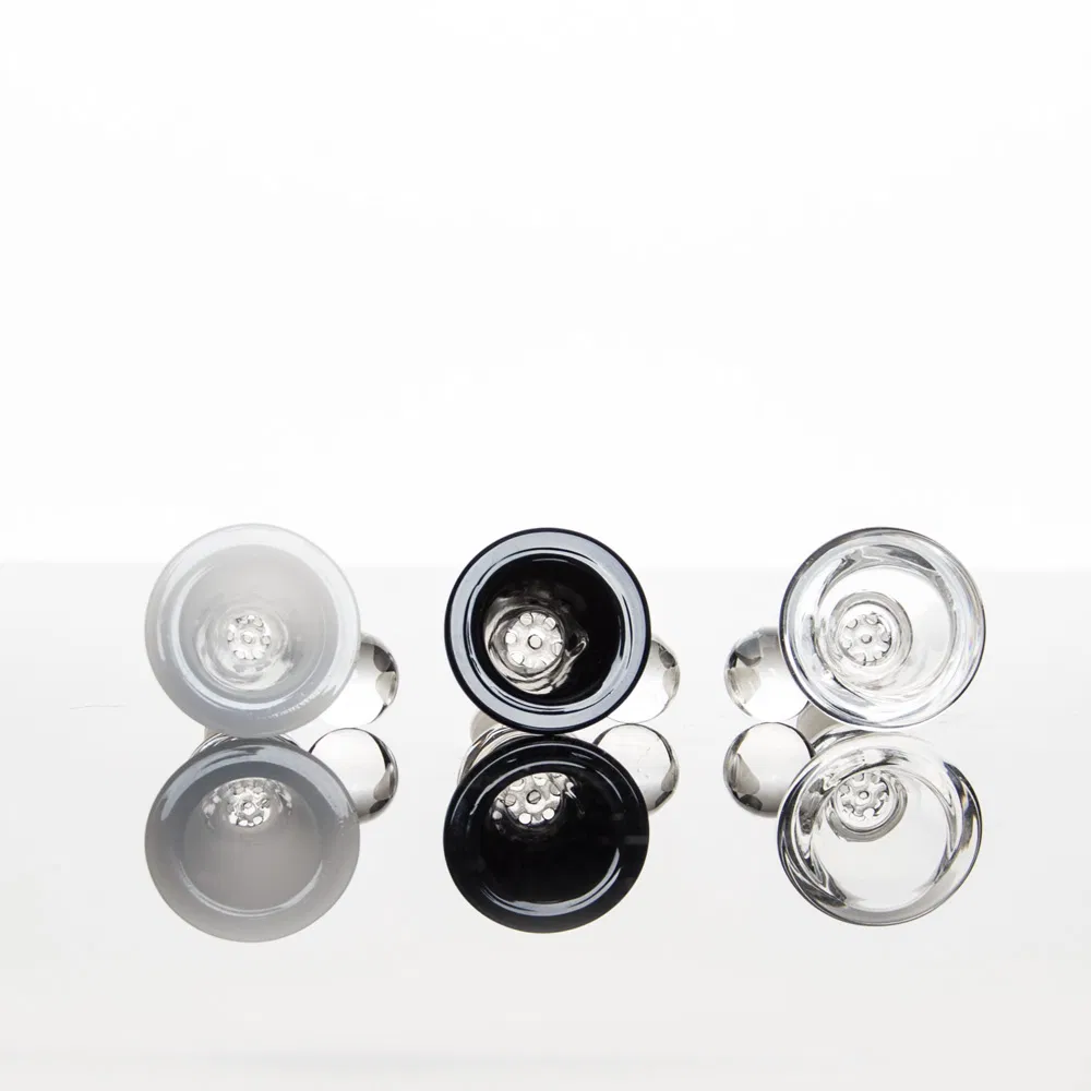 Wholesale Glass Slides Glass Bowl with Handle for Water Pipe Smoking Pipe