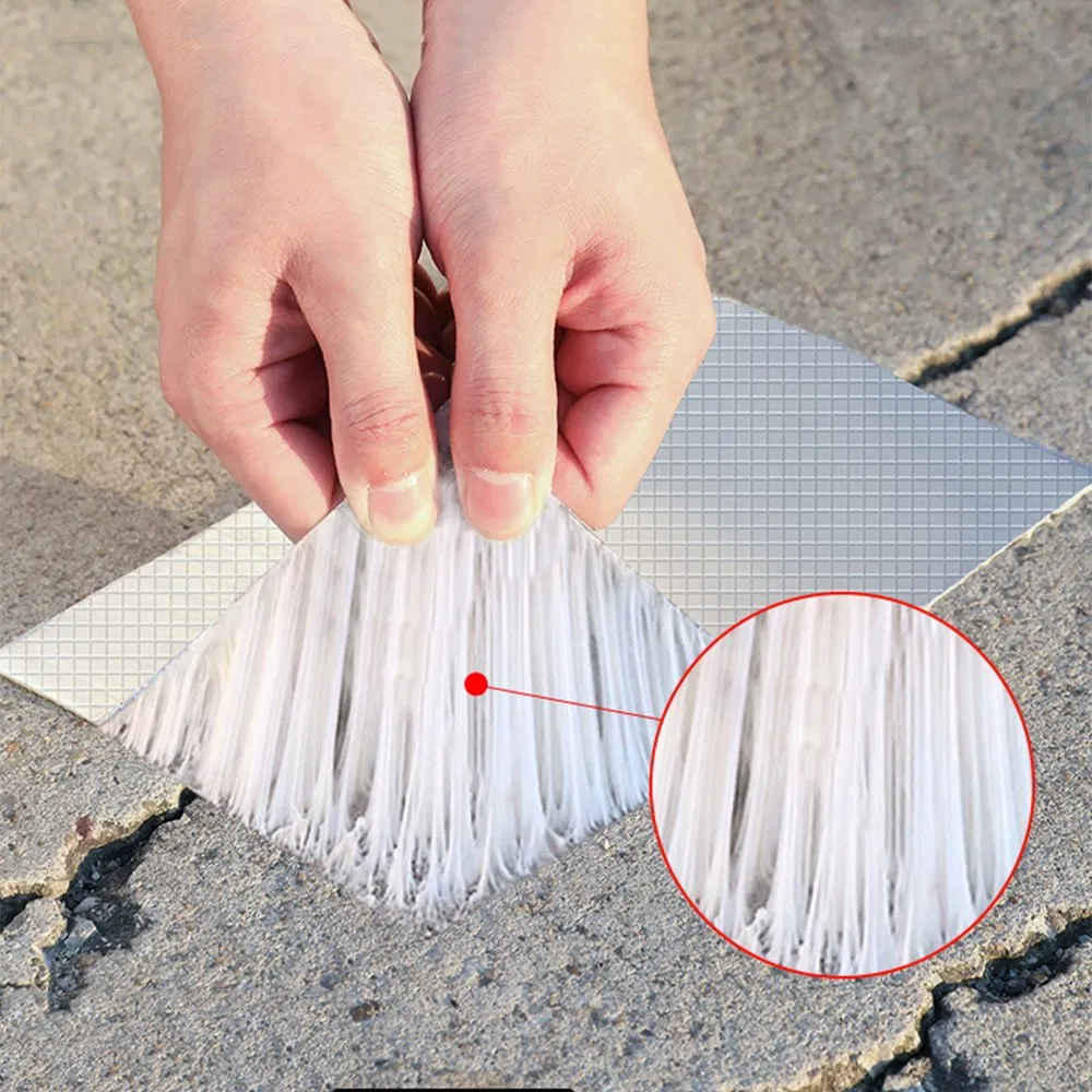 Self Adhesive Aluminum Foil Rubber Waterproof Seal Roof Patching Sealant Tape Butyl Mastic Tape for Construction