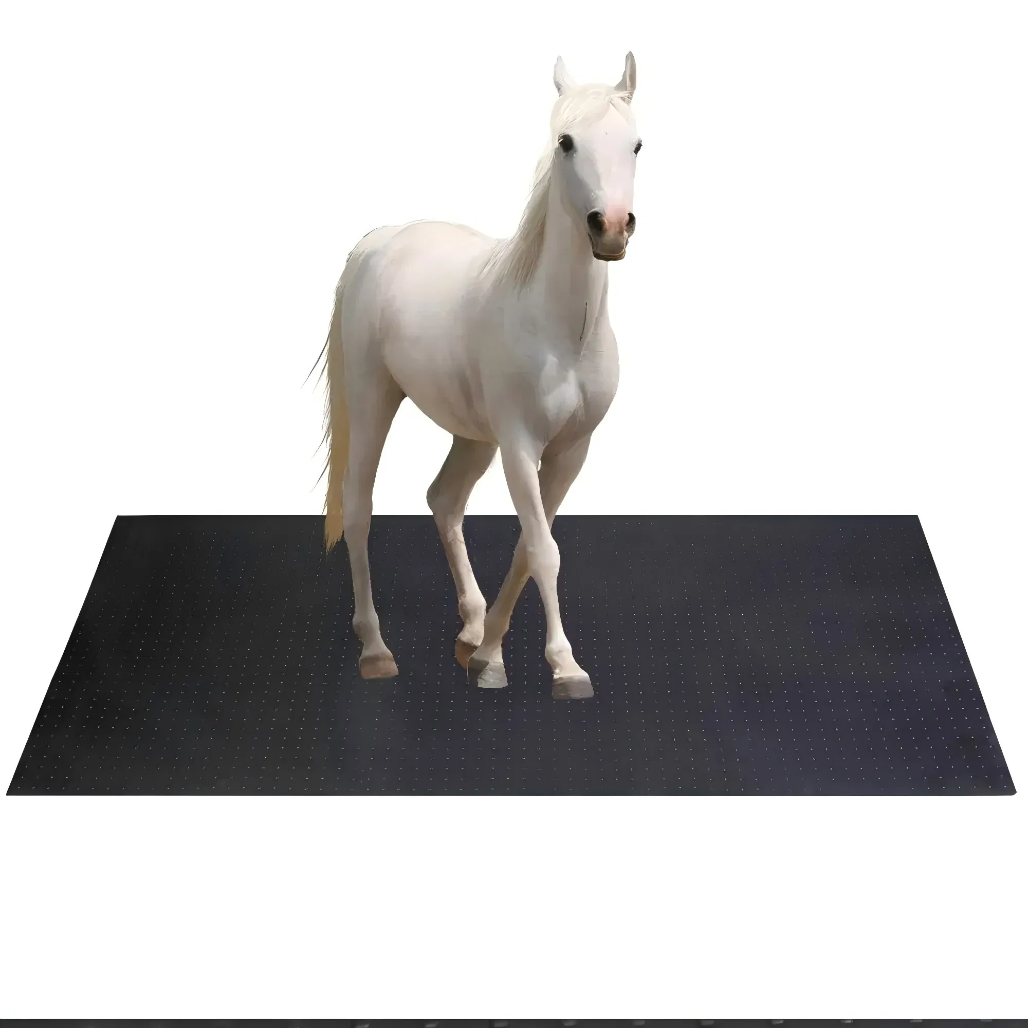 China Made Interlocking Horse Stall Mat ISO Certified 20mm Rubber Tiles