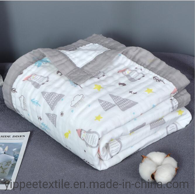 Хлопковое муслиновое одеяло для детей