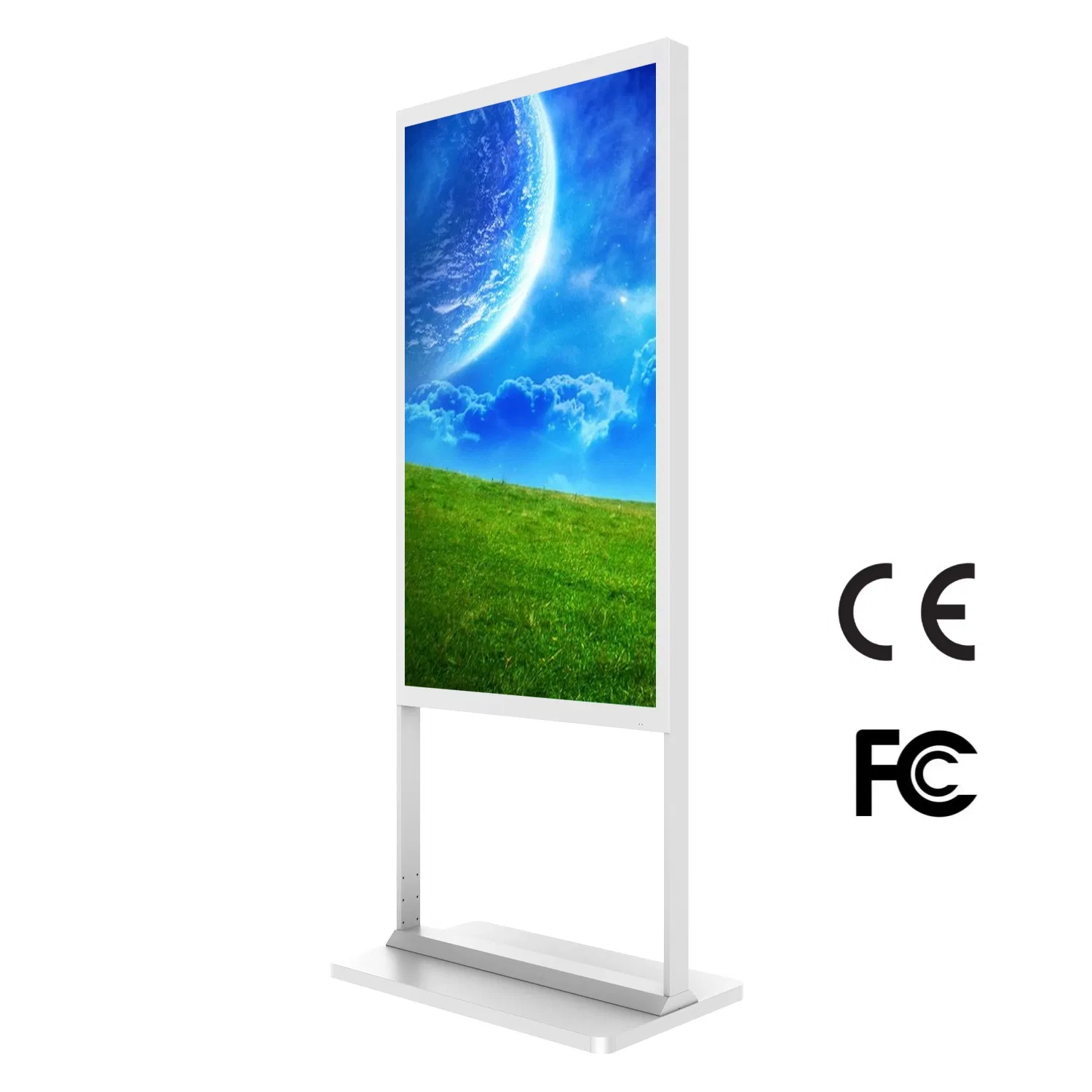 Multi-Use LCD Display Digital Standee with Ethernet and Advertising Screen