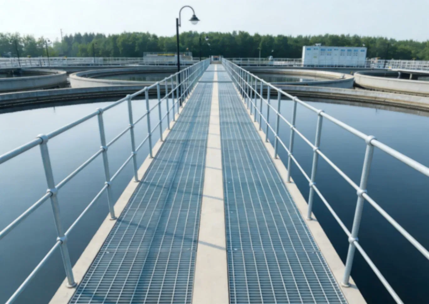 Reinforced Sustainable Forged Welded Steel Grating for Power Stations