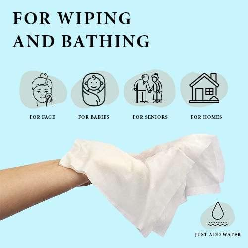 Soft Dry Wipe Unscented Cotton Tissues 30*30cm for Patience Clean Made in China