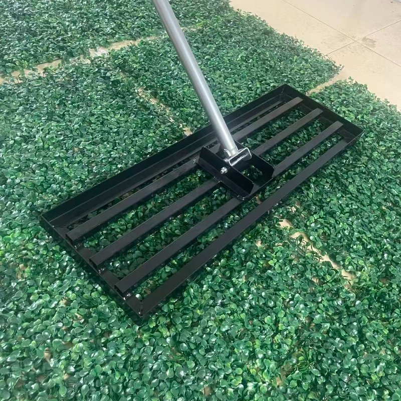 Industrial Unfolded Rake Lawn Leveling Rake for Professional Landscaping Projects