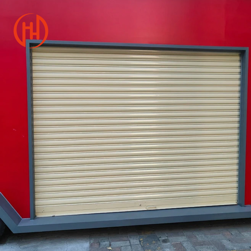 Electric Roller Shutter Custom Garage Door Wind Proof Roller Shutter