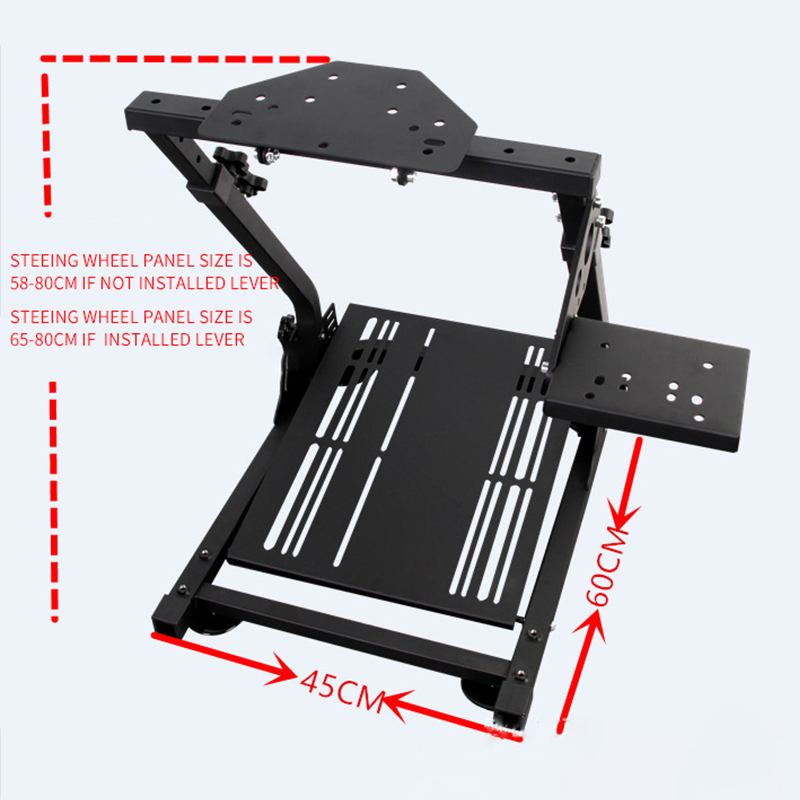 Factory Foldable Adjustable Racing Simulator Accessories Gaming Steering Wheel Stand Bracket for Logitech G25 G27 G29