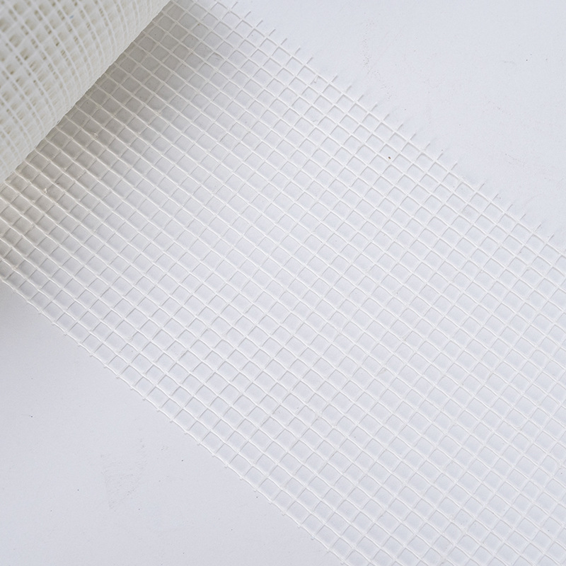Fireproof Material Glass Rock Wool Materials 110GSM 5mm× 5mm Fiberglass Mesh