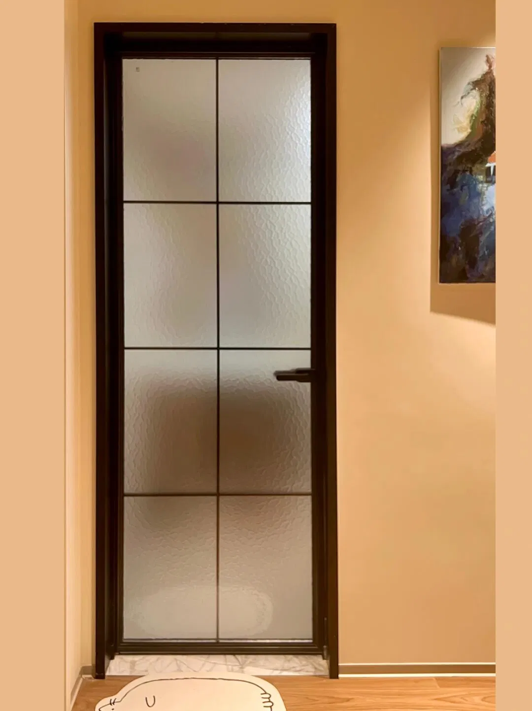 Customizable Color Aluminum Alloy Sliding Door with Stainless Steel Netting