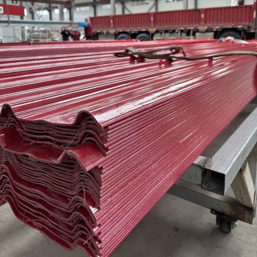 FRP Lamination Industrial Fiberglass FRP Roof Panel