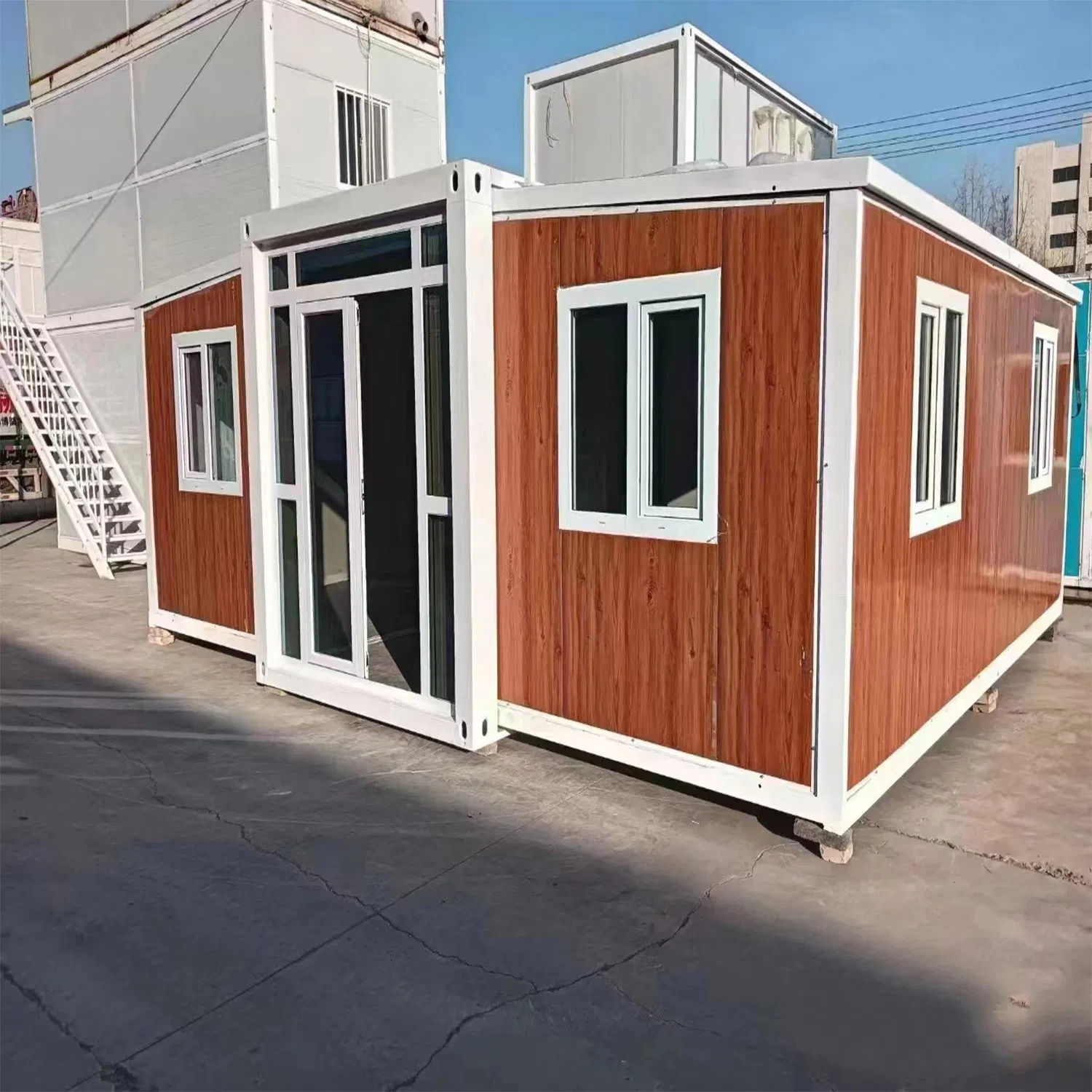 Exit 20 Feet Outdoor Temporary Double Wing Folding Room