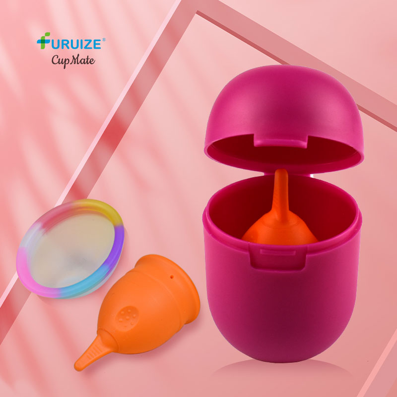 Menstrual Cup Sterilizer Copa Menstrual Cup Case Cleaner Easy to Carry Sterilizer Menstrual Cup Cleaning