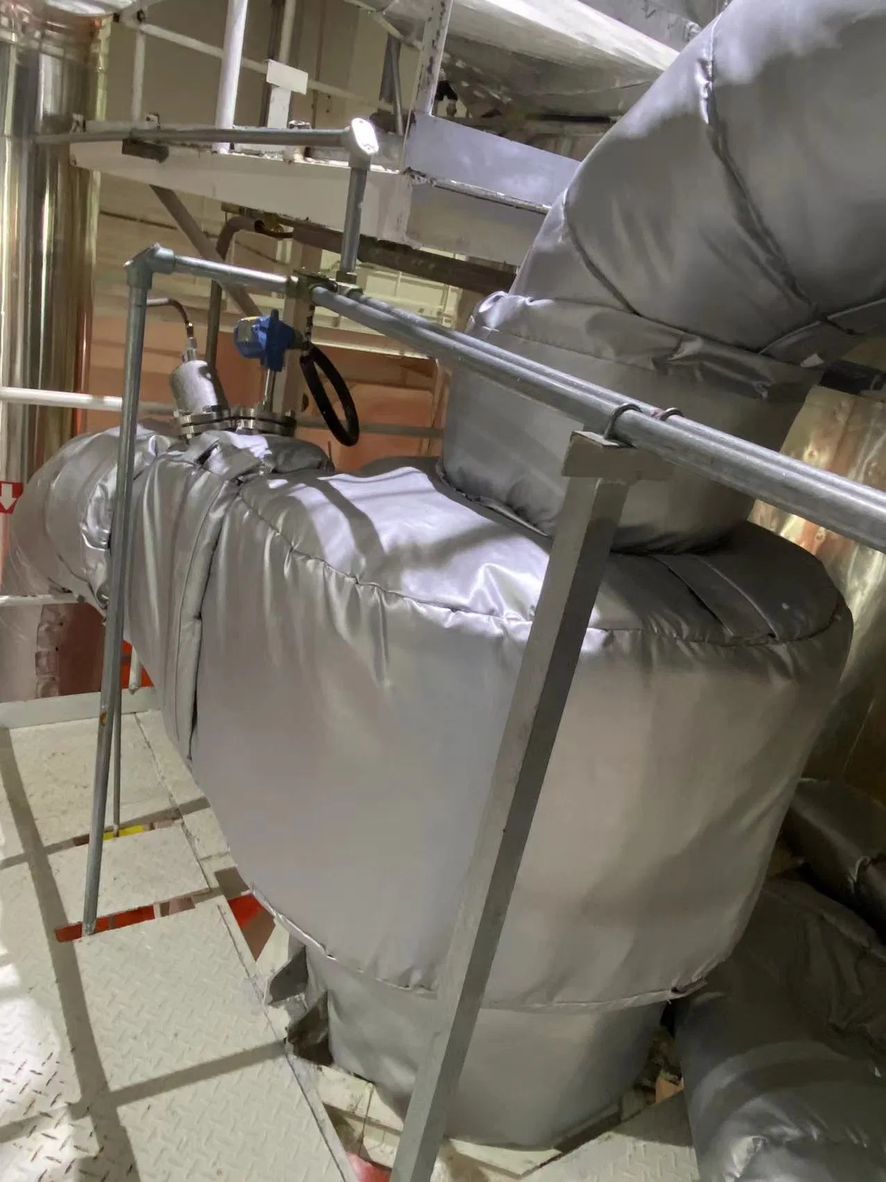 Customized Pipe Reusable Fiberglass Removable Cover Insulationptfe Thermal Insulation Jacket