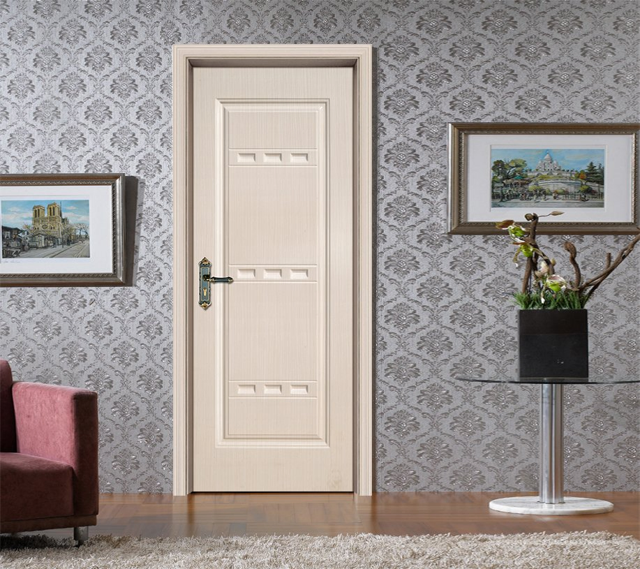 Shengyifa Interior Bathroom Door Skin Moulded Door Skin PVC Door Skin