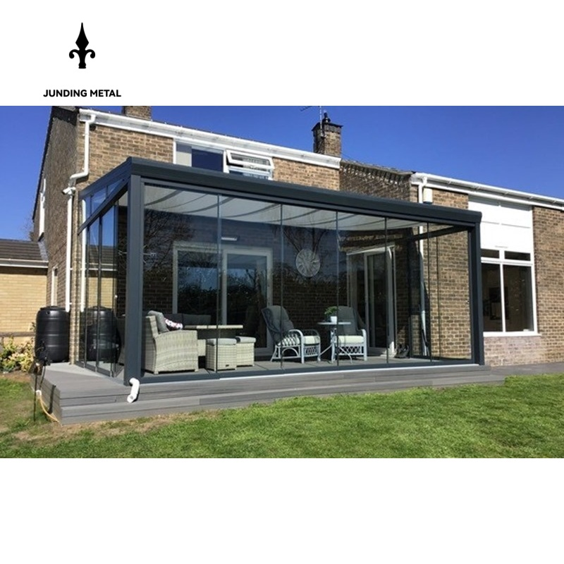 New Products Launched Prefabricated Insulated Glass Sunroom for Nature Connection