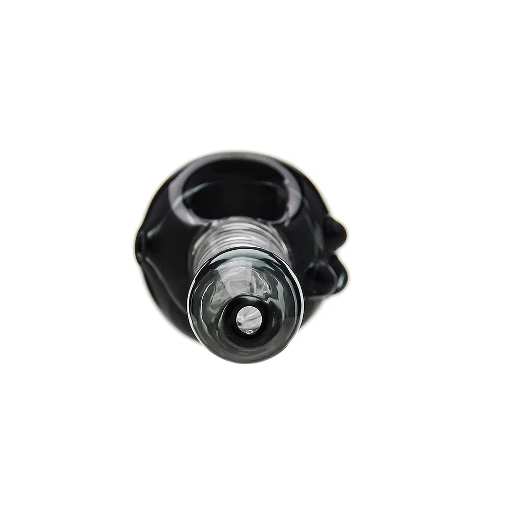 Factory Wholesale Flower Glass Hand Pipe Spoon Pipe for Smoking