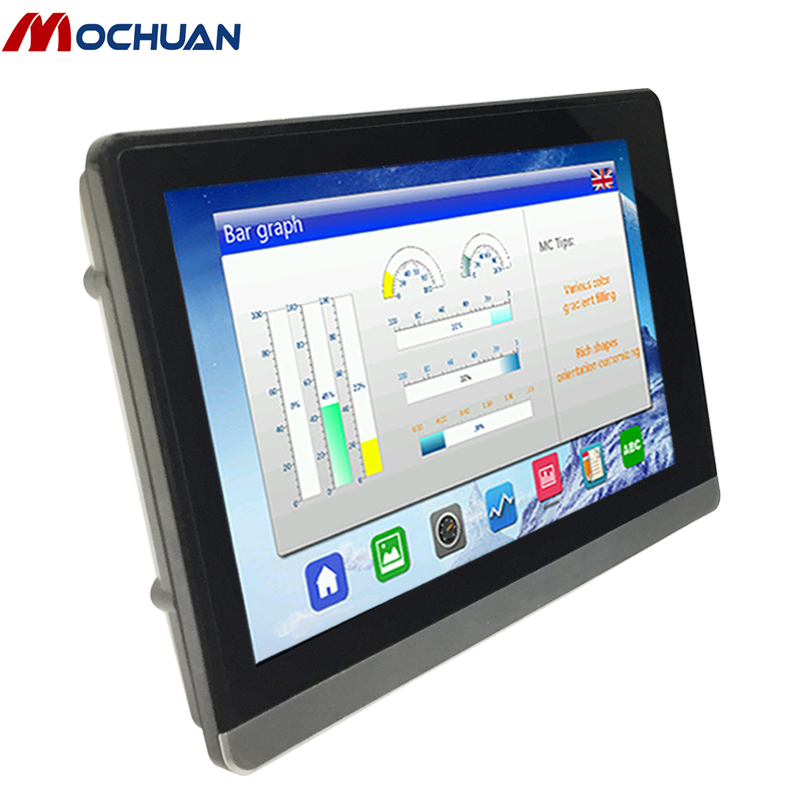 Mochuan Ethernet Touch Panel HMI 102 Modbus RTU PLC Panel