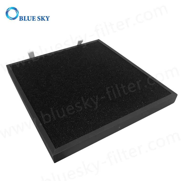 Customized Panel 410X390X33mm Paper Frame Pleated Air Purifier Filters
