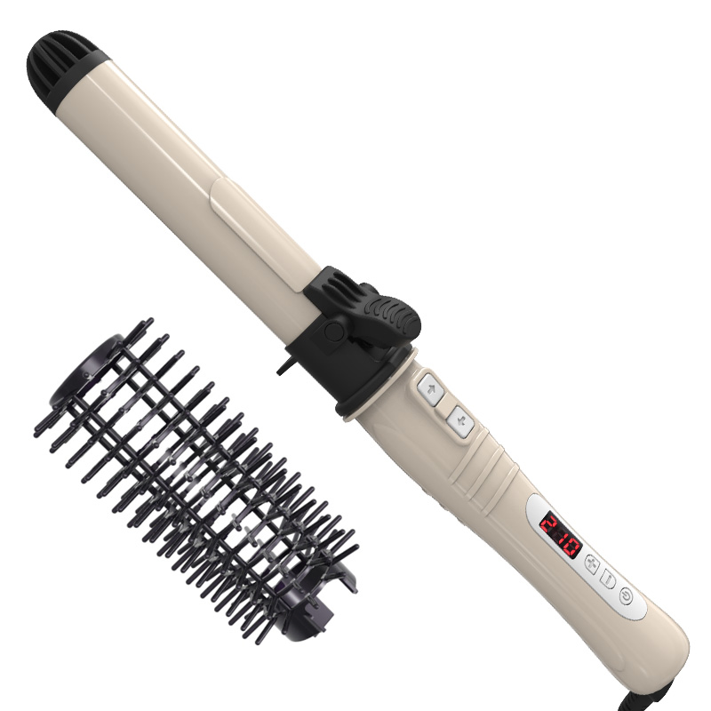 New Type of Automatic Left and Right Rotation Large Wave Curling Iron, Portable, Detachable, Controllable Speed, Customized Wholesale