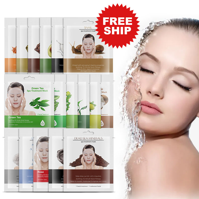 Skincare Gold Sheet Face Mask Moisturizing Whitening Natural Organic Honey Facial Mask