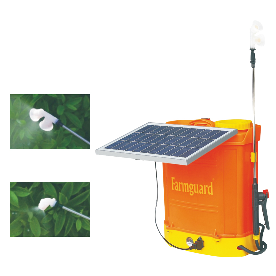Taizhou Guangfeng 16L/20L Agricultural Knapsack Battery Electric Type Pump Solar Power Sprayer