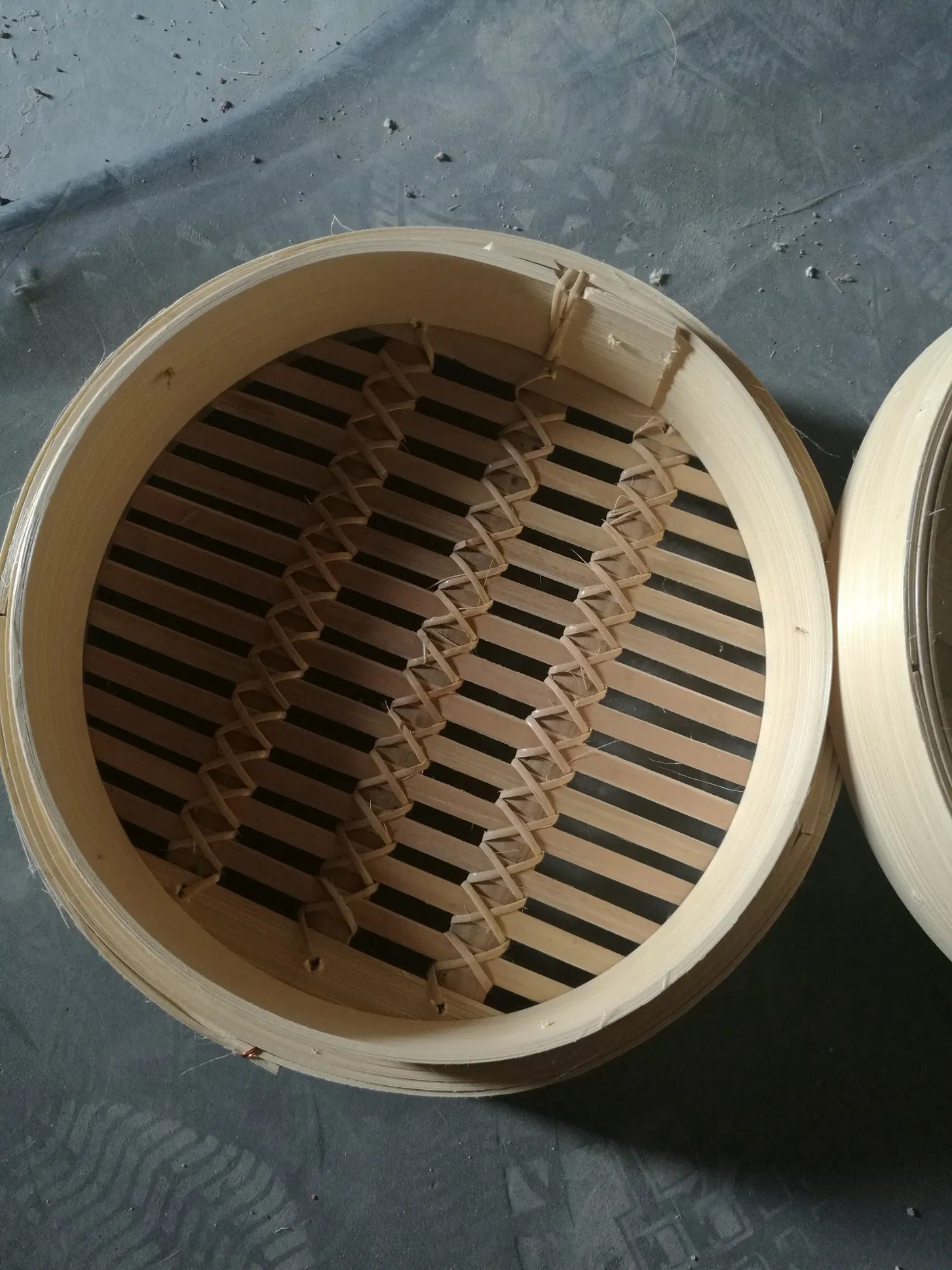 Kitchen Cookware Natural Mini Bamboo Steamer/Basket