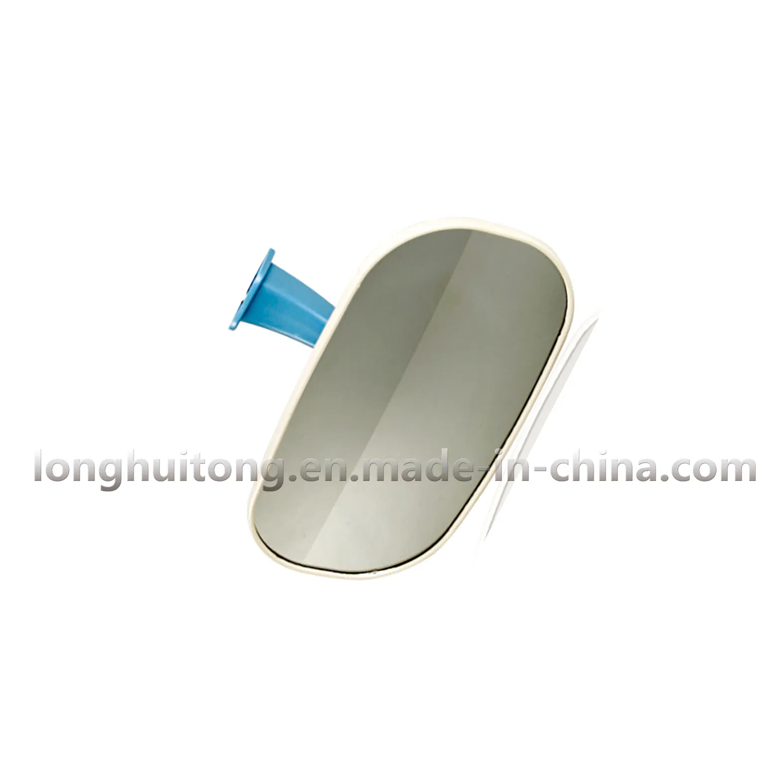 Safety Curved Wide-Angle Rearview Mirror with Night Glare Reduction and Lightweight Construction