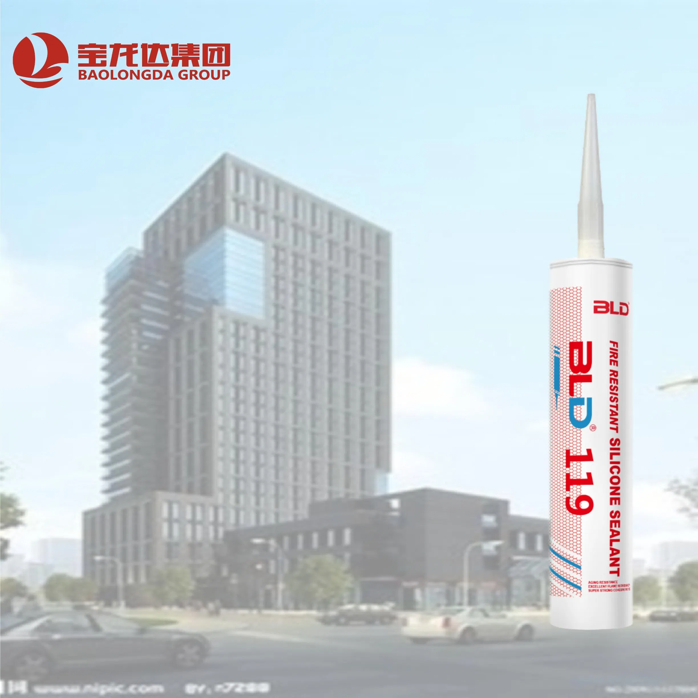 Silicone-Based Fireproof Sealant with Low Odor