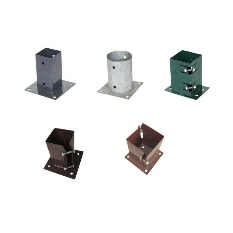 Galvanized Fence Post Anchors Support