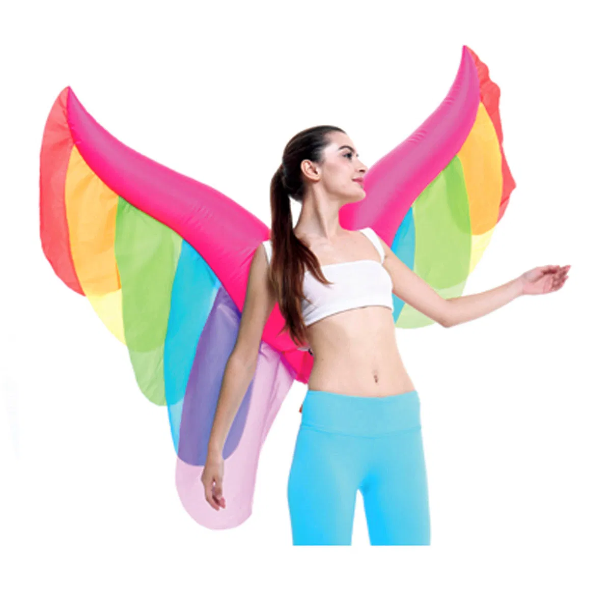 2019 New Kids and Adult Inflatable Fairy Wings Wearing Costume for Sale
