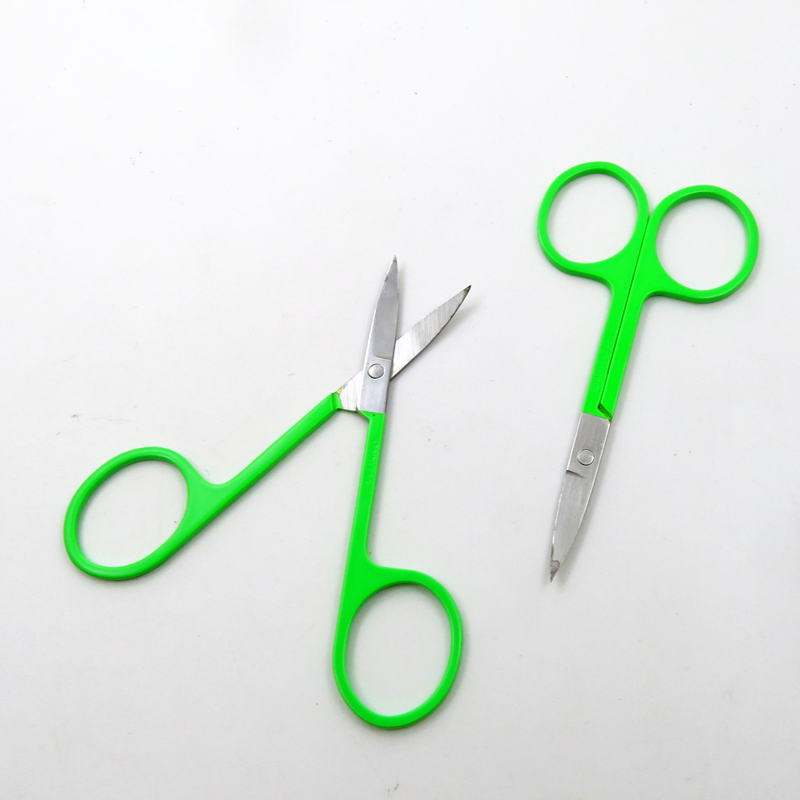 Professional Cuticle Scissors Portable for Eyebrow Eyelash Facial Trimming Makeup