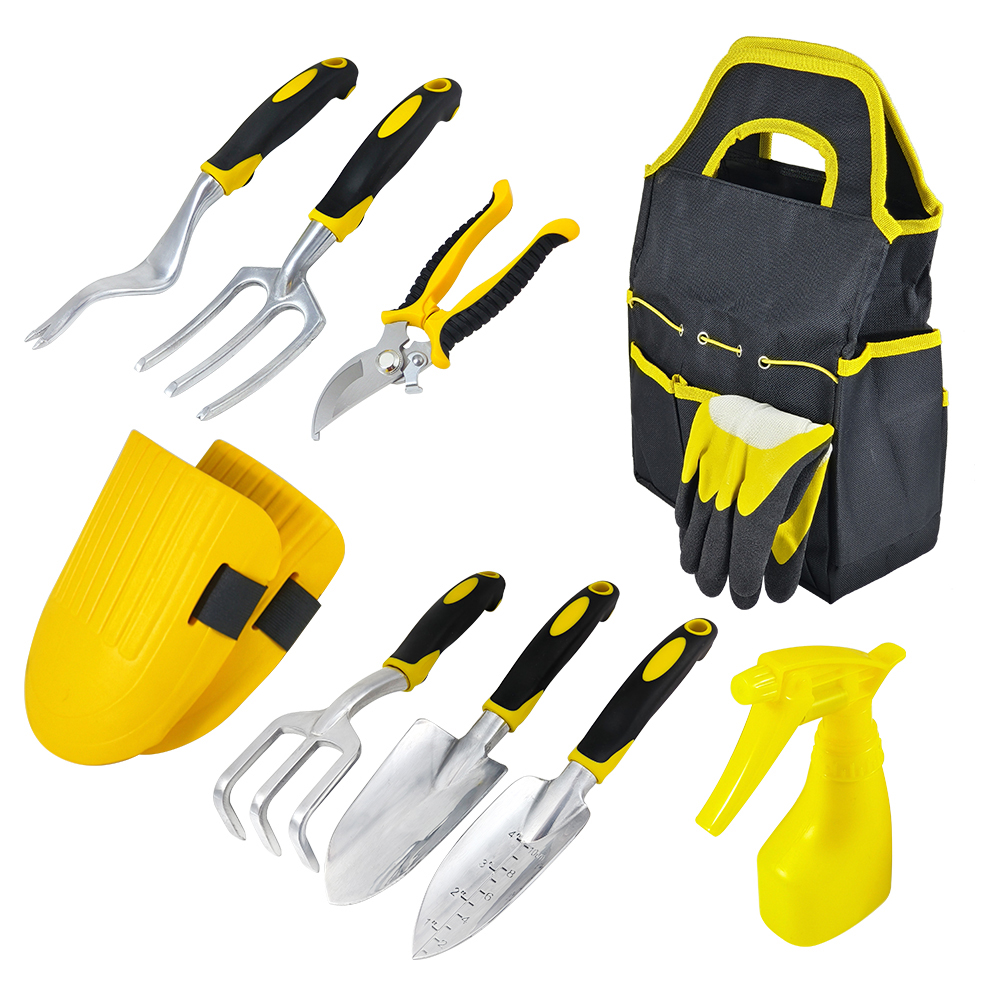 Набор садовых инструментов алюминиевый 10 предметов