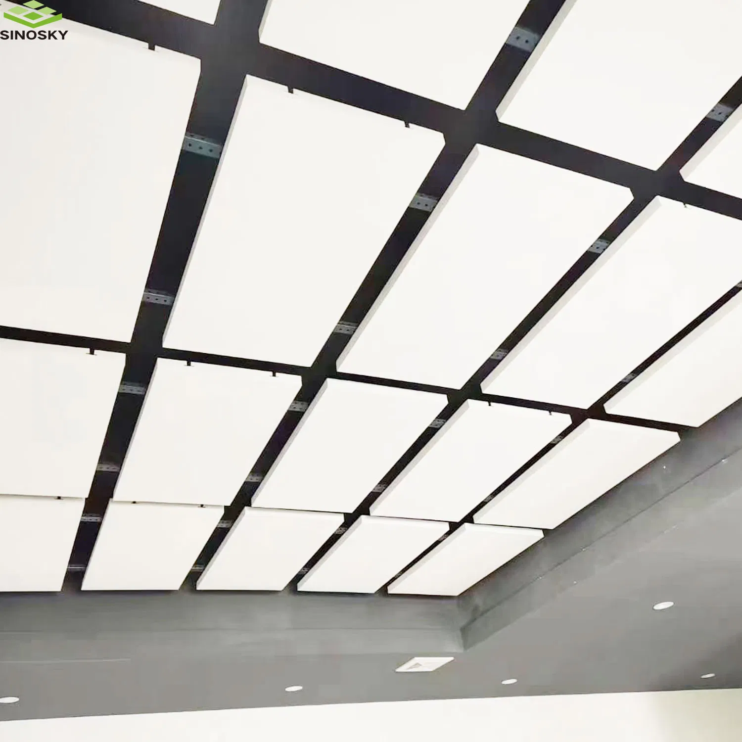 Hanging Fiberglass Baffles Ceiling Acoustic Wall Panel