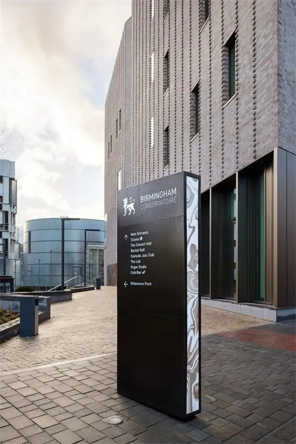 Stainless Steel Guide Sign Spirit Fortress Square Standing Sign Park Custom Stand Sign