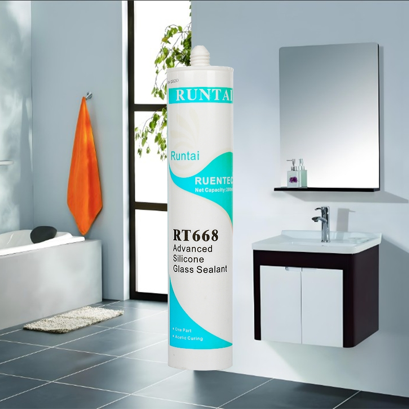 Durable Waterproof Acetic Silicone Sealant for Versatile Glass Applications