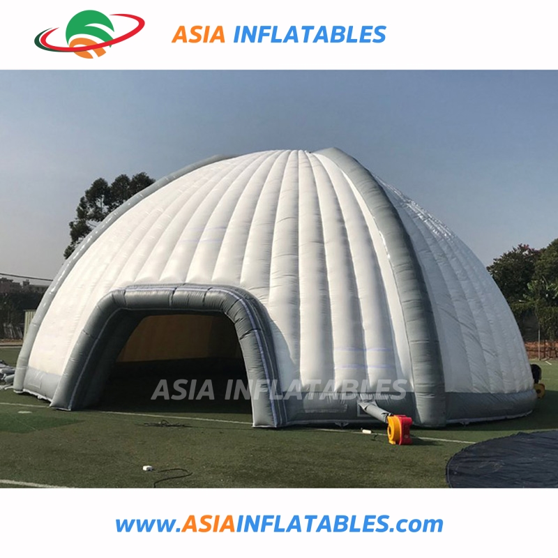 Inflatable Exhibition Clamshell Building Dome