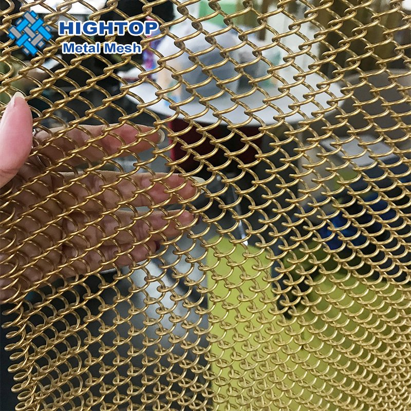 Ral Colors Metal Mesh Screen Curtain for Room Divider