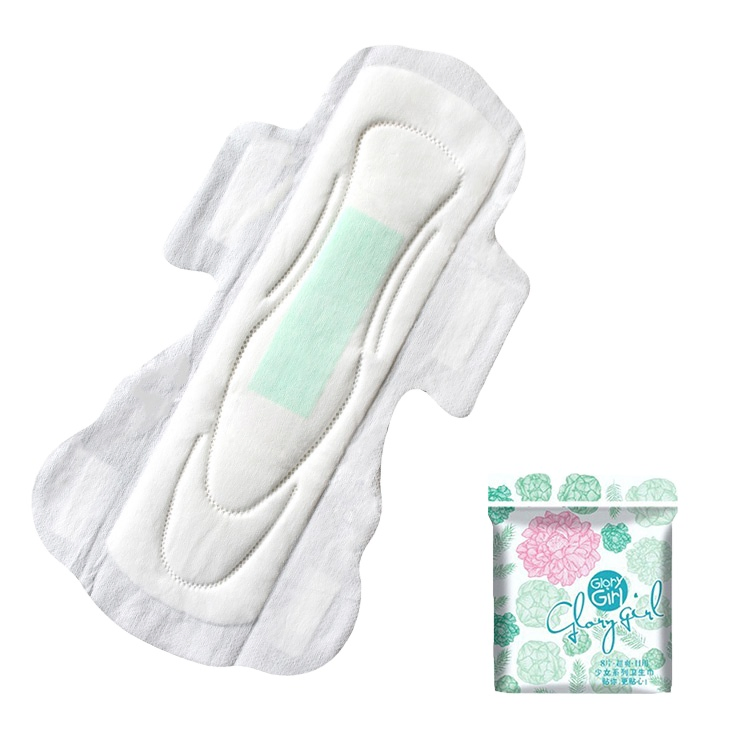 Private Label Feminine Hygiene Products 100 Cotton Surface Sanitary Pad 3D Intimate Sanitary Towel Distributor