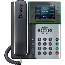 Poly Edge E300 IP Phone Business Gigabit Ethernet VoIP Desk Phone
