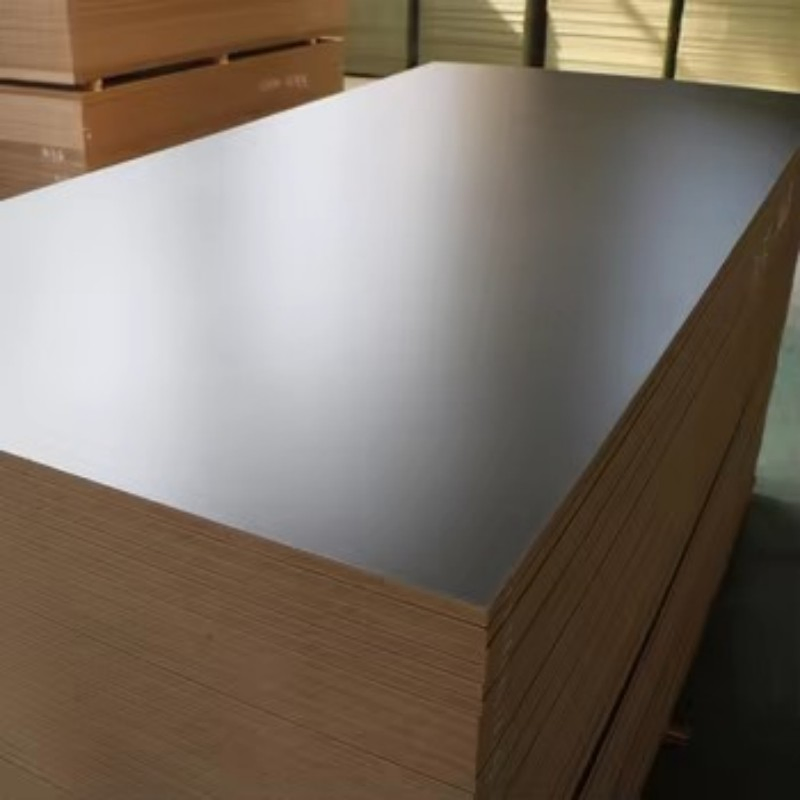15mm Melamine Slotted MDF Groove Laminated MDF for Sheleves